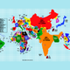 Illustration for article titled What The World Would Look Like If Countries Were Scaled By Population